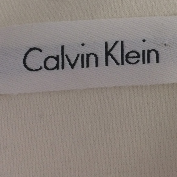 Calvin Klein white sleevless sheath dress - size 4 - Picture 3 of 3